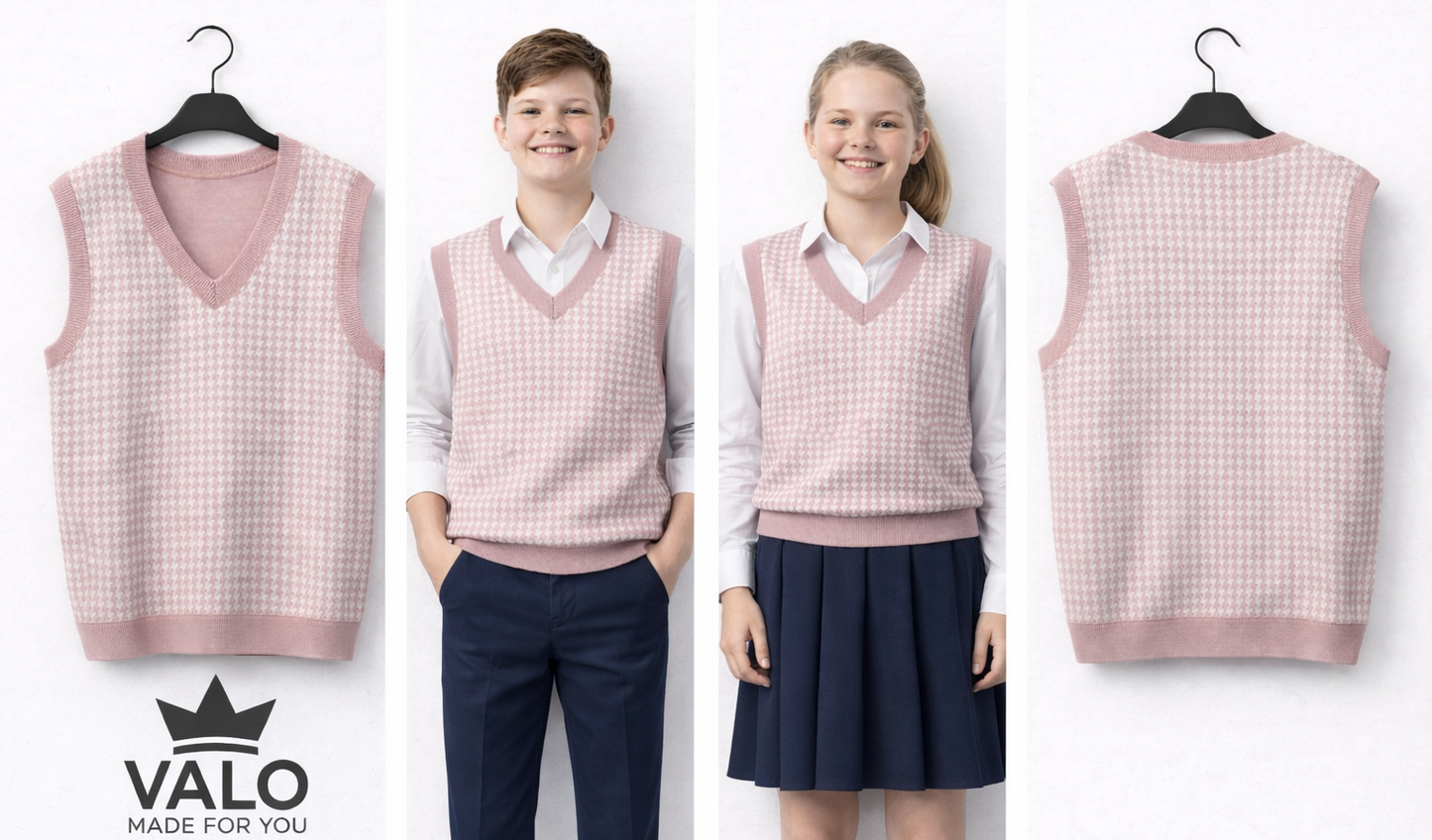 kids v sweater vest