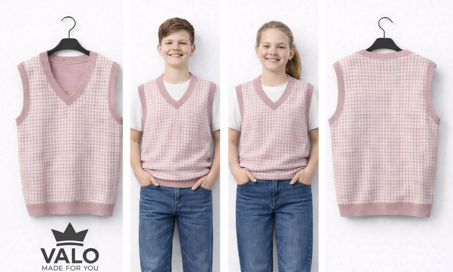 kids v sweater vest
